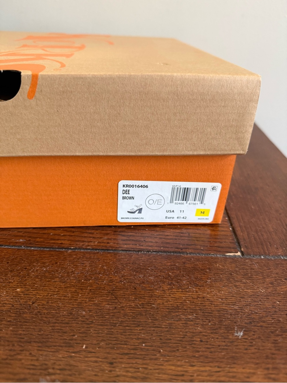 Korks Dee Brown Woven Platform Heeled Sandal - 11 NEW - Picture 6 of 6